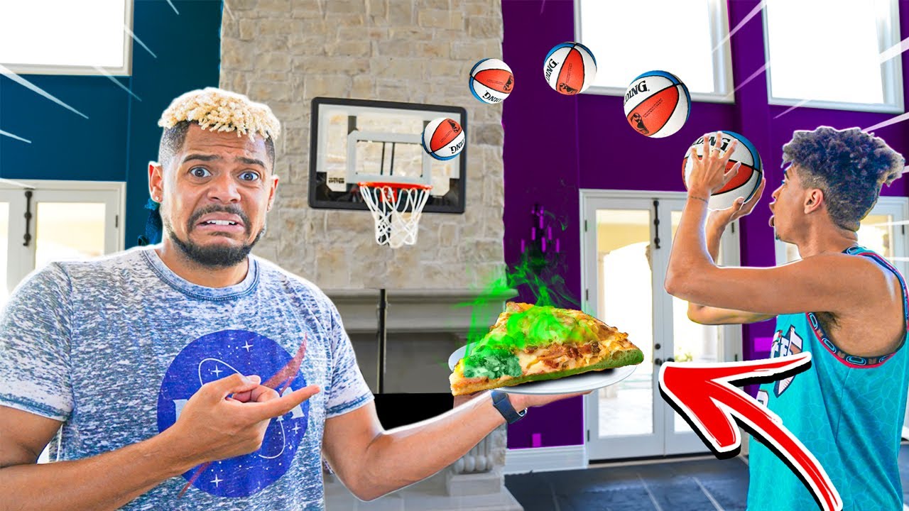 Make The Shot Or EAT The Plate !!