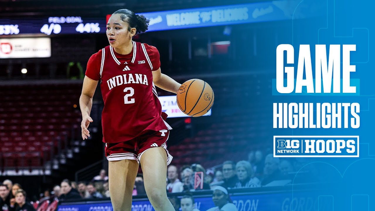 Indiana at Wisconsin | HIGHLIGHTS | Big Ten Women's Basketball | 02/04/2026