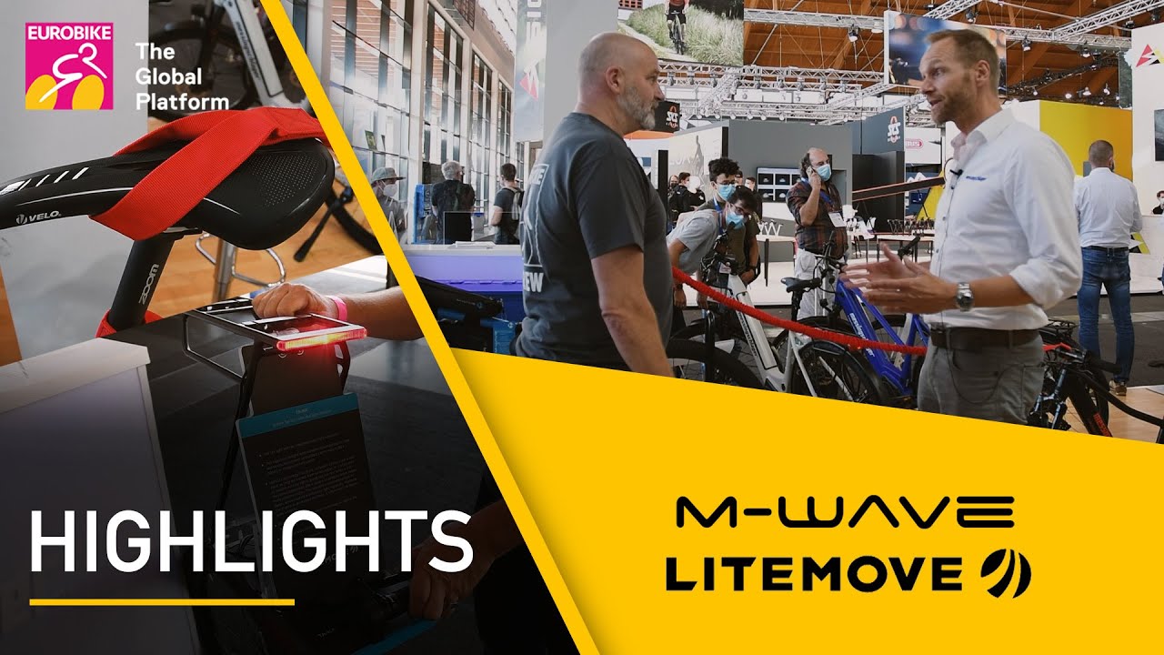 EUROBIKE Highlights 2022 | M WAVE Trail Rope | Litemove Fernlicht, Bremslicht bei  Messingschlager