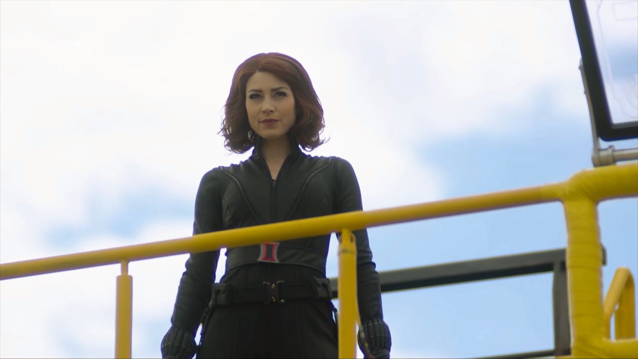 Avengers Campus Avengers Unite Black Widow Stunt Show at Disneyland Paris