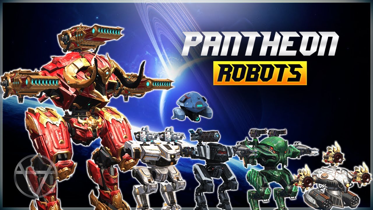 [WR] 🔥 All Greek Bots ⚔️ Pantheon Hangar – Gameplay | War Robots