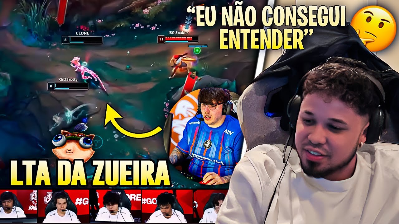 ELE CONSEGUIU SER PIOR QUE A MINHA SIVIR! TitaN reagindo @Bronziocre