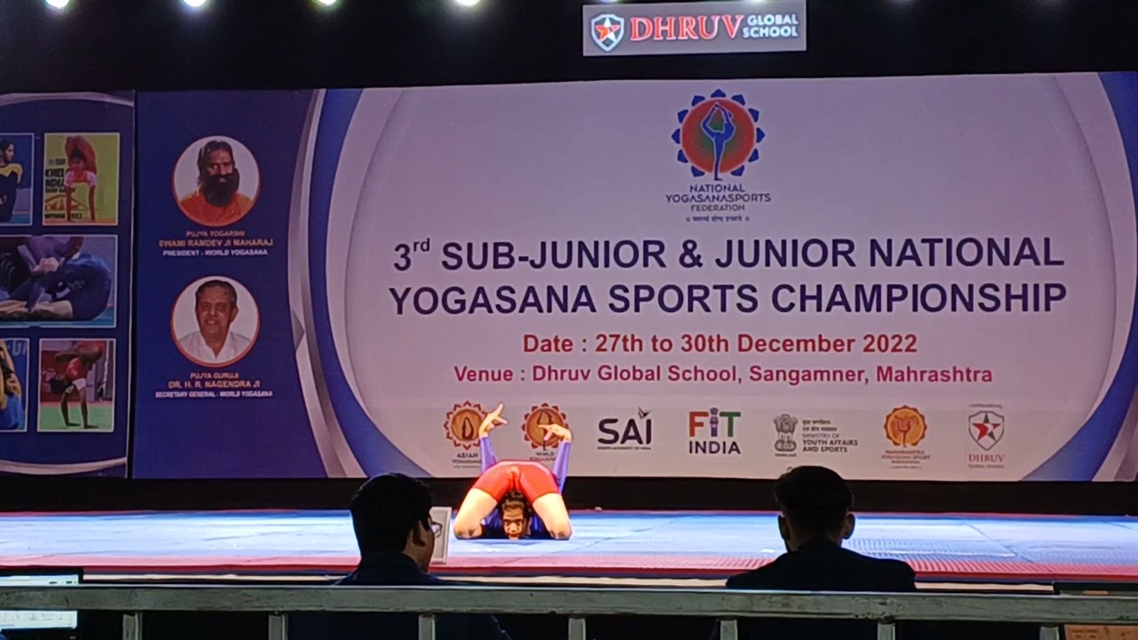 \\Traditional_Yogasana #3rd_National_Championship2022  at Dhruv Global School.