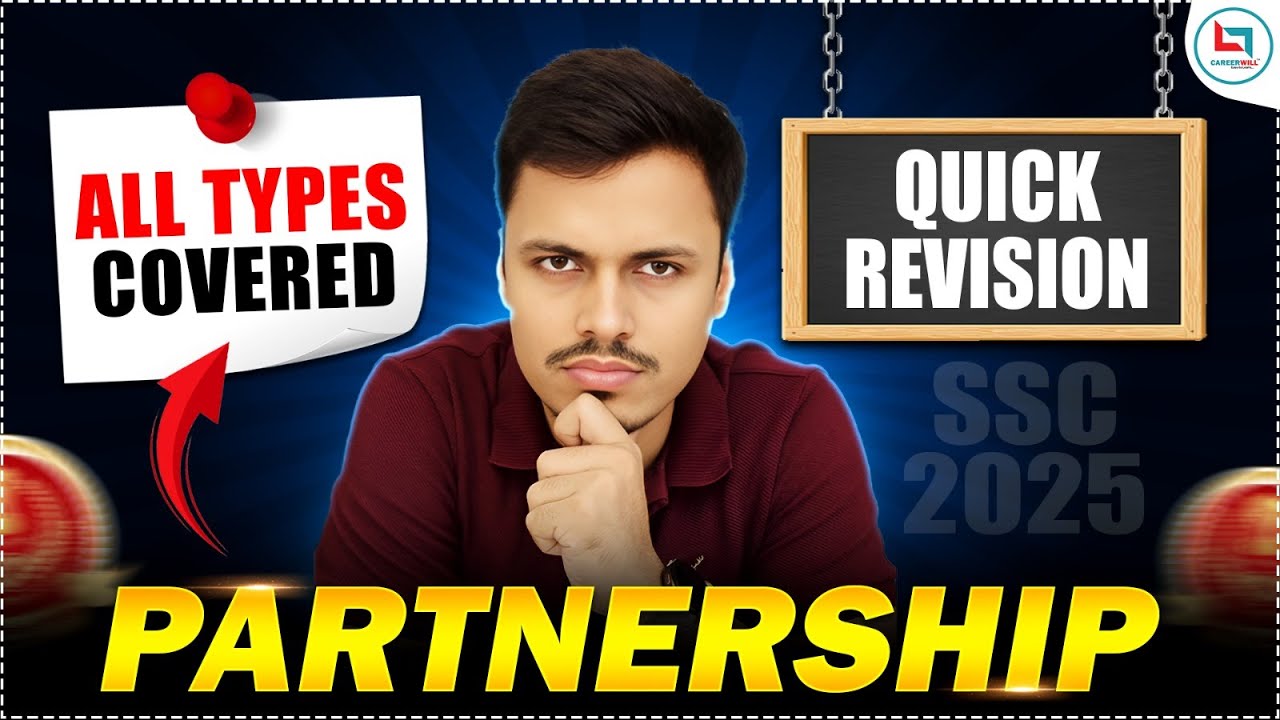 PARTNERSHIP QUICK REVISION | ALL TYPES COVERED