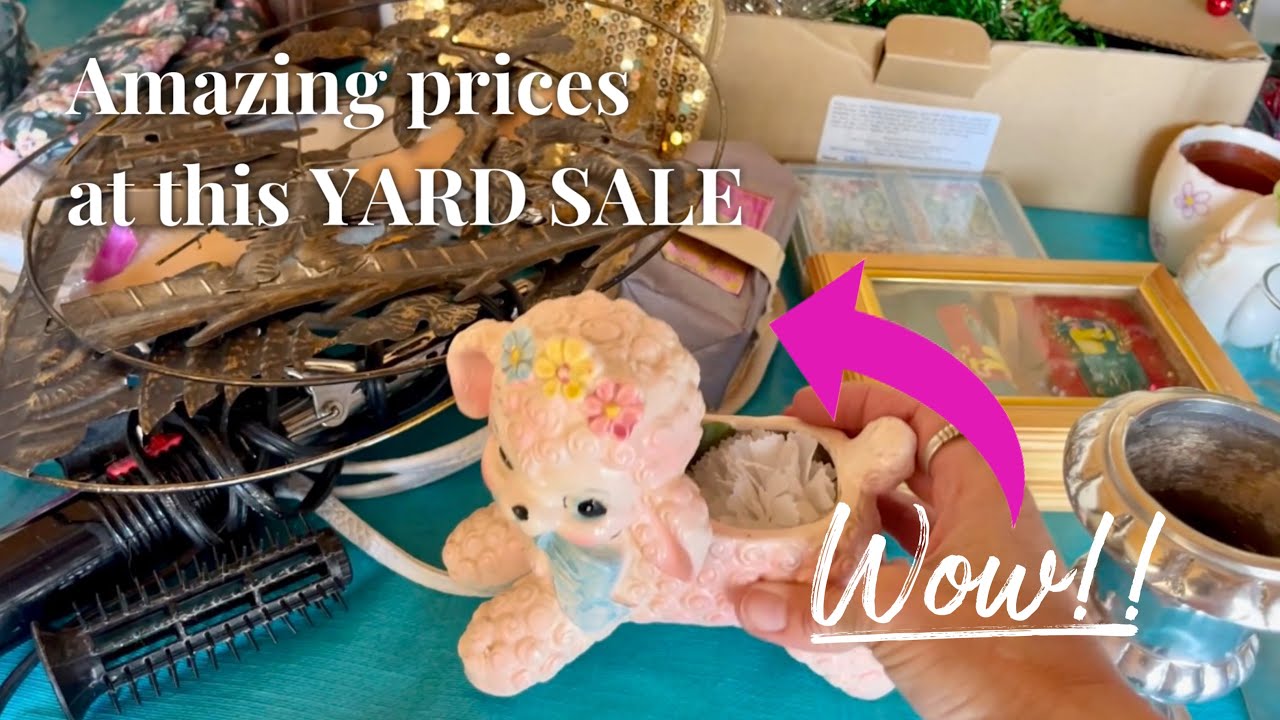 AMAZING Prices & VINTAGE! | Yard Sales & Complete Haul | Part Two 🇨🇦