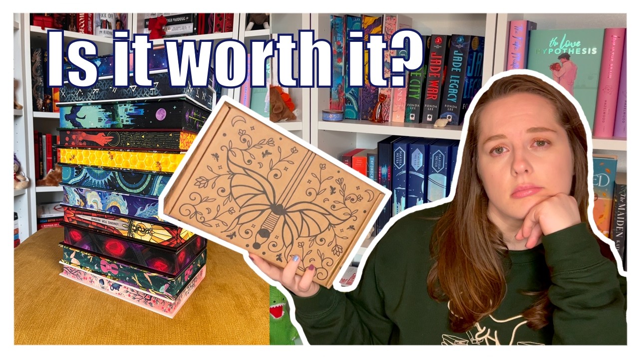 🧚🐉 Fairyloot Adult Fantasy Box Review | one year of books