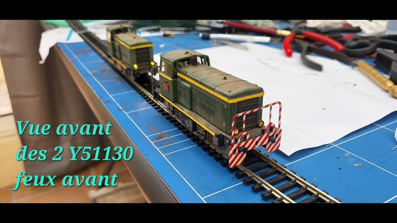 Customisation de 2 Y51130 de Jouef début 1970