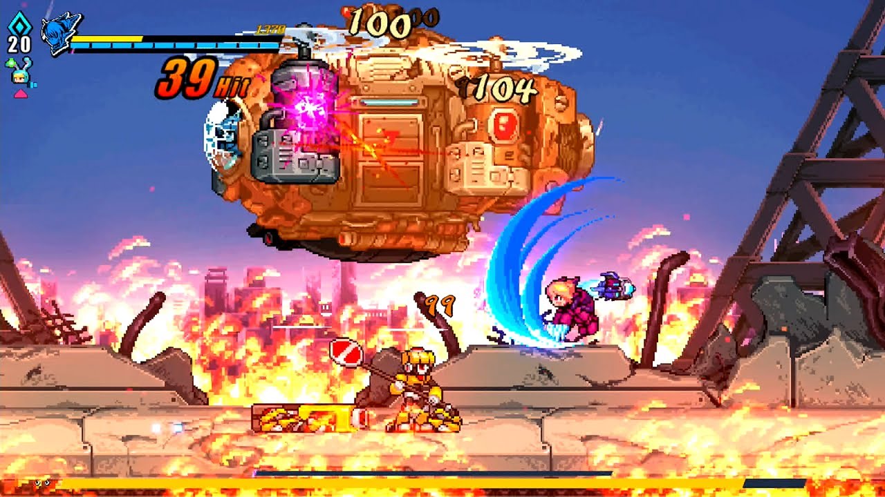 Super Alloy Crush Preview Gameplay 💥 Steam Deck - Flashy 2D action
