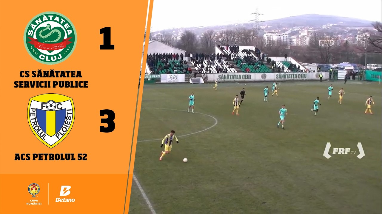 Cupa României Betano, grupe CS Sănătatea Servicii Publice - ACS Petrolul 52 1-3 (10.02.2026)