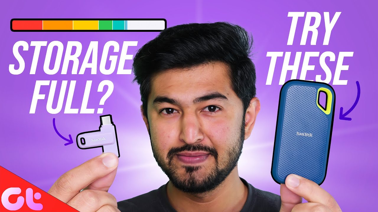 Smartphone Storage FULL??😱 | SanDisk&rsquo;s Dual Drive and SSD is the solution!😍