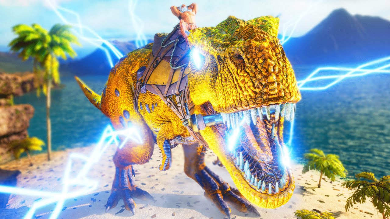 Taming All The Elemental Dinosaurs! | ARK MEGA Modded Survival
