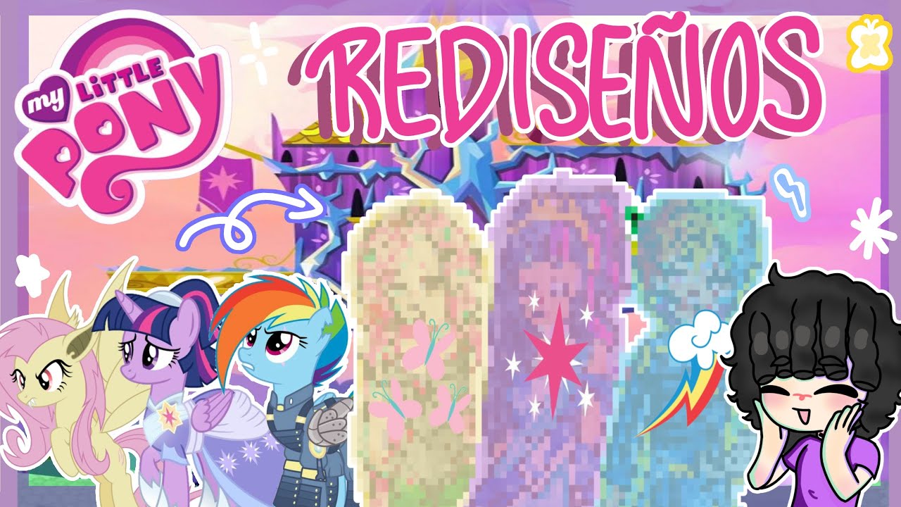 ⭐REDISEÑANDO a las MANE SIX⭐ | Personajes de My Little Pony🦄 (Una semana dibujando)