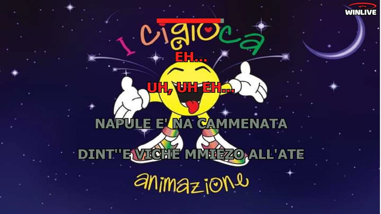 Pino Daniele   Napule E'   Karaoke