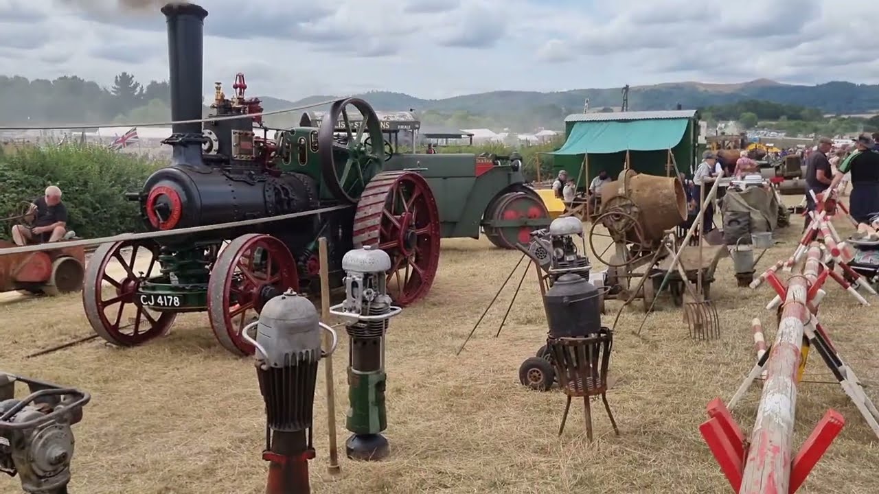 Road Making Demonstration Welland Steam Rally 
