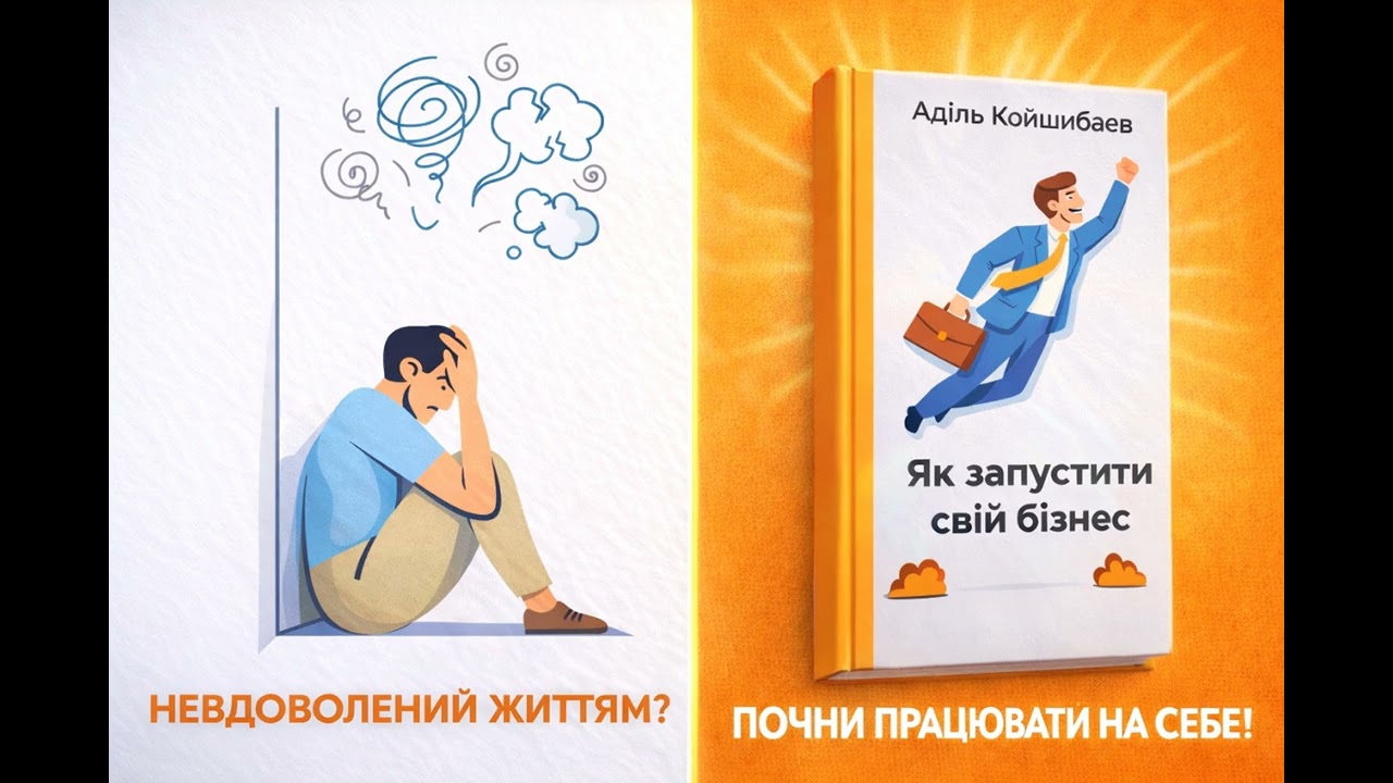 Як запустити свій бізнес чи почати працювати на себе. Аділь Койшибаєв [Аудіокнига]