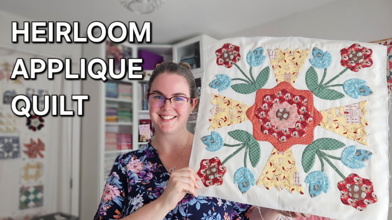 JANE AUSTEN 250TH ANNIVERSARY QUILT | Applique Quilt