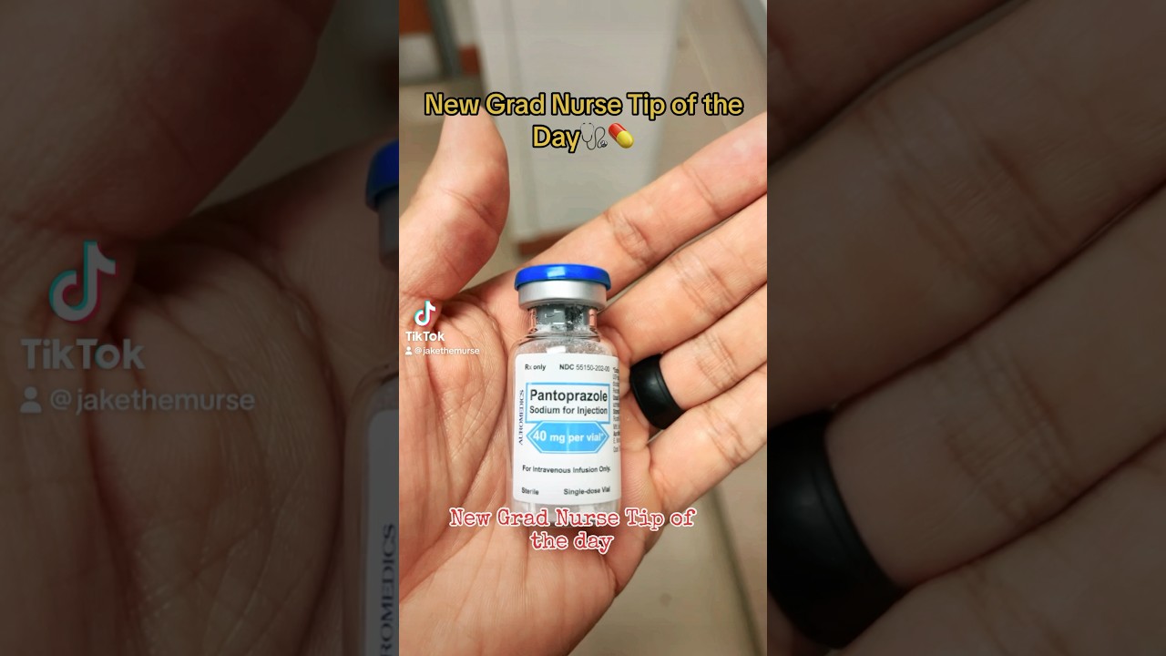 Let&rsquo;s talk about IV Protonix! #medicine #protonix
