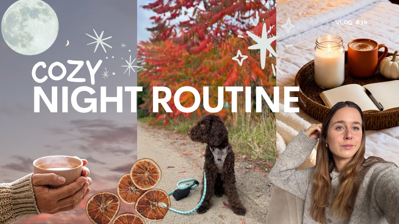 So wirst du ruhiger & gelassener am Abend 🌙 | Meine cozy Herbst-Routine 🍁