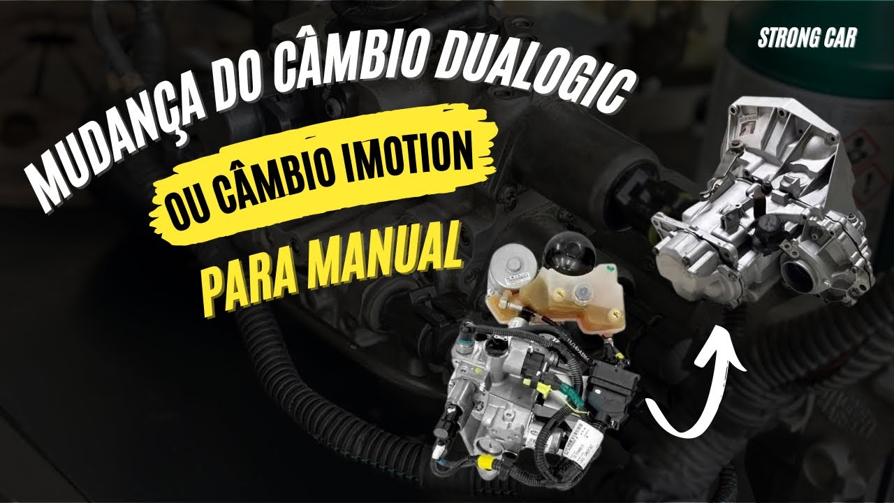 MUDANÇA DO CÂMBIO DUALOGIC PARA MANUAL