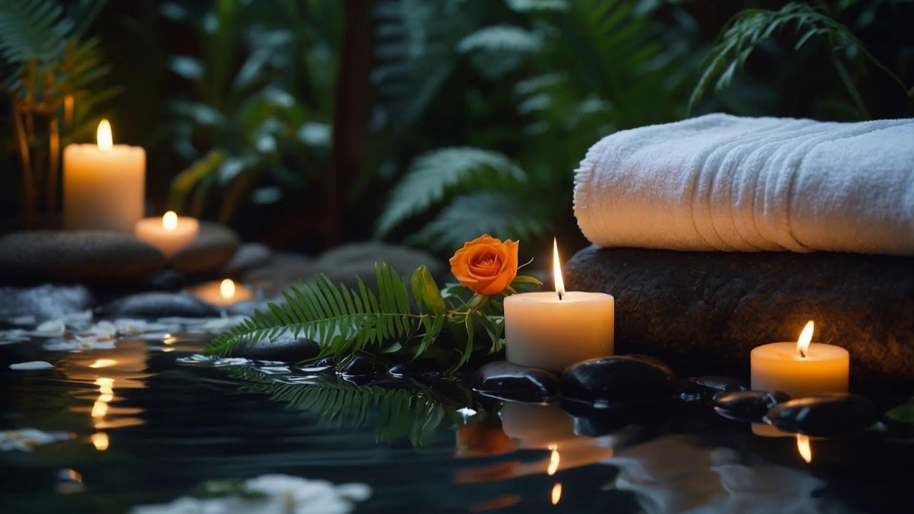 Relaxing Spa Music 🌼 Stress Relief for a Calm Mind, Peaceful Piano Music for Deep Relaxation