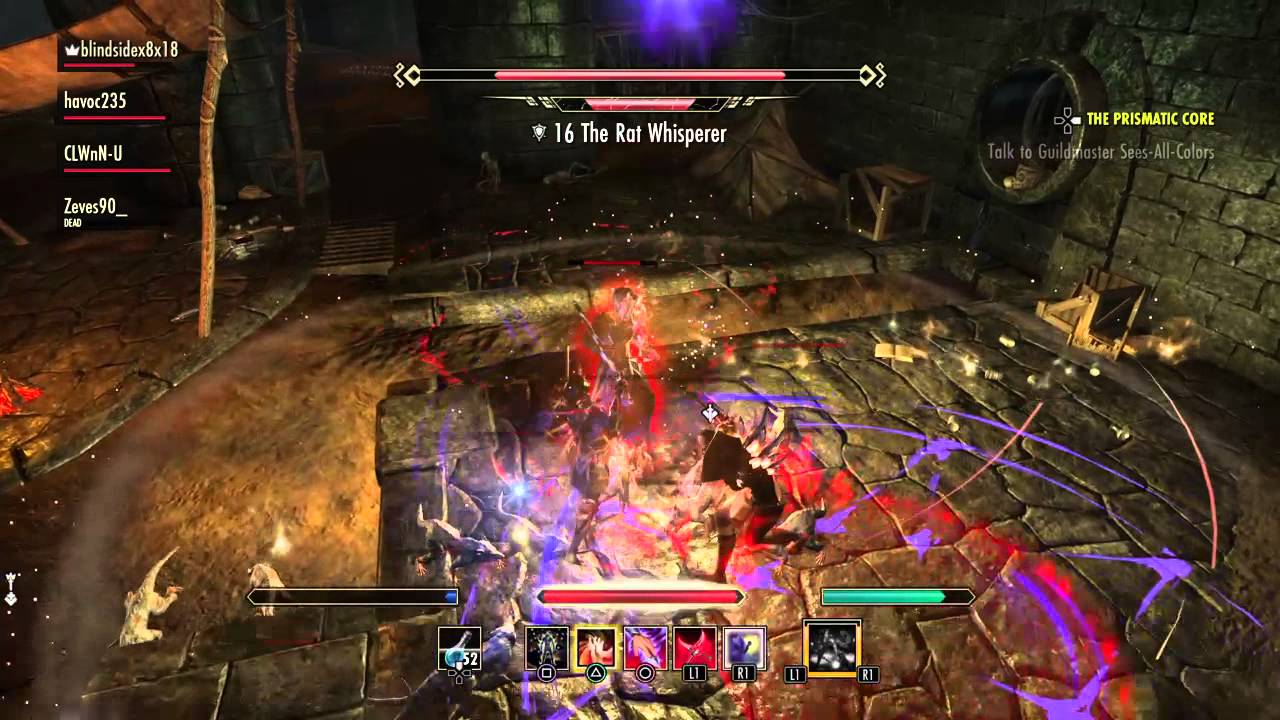 The Elder Scrolls Online: Nightblade healer - Rat Whisperer