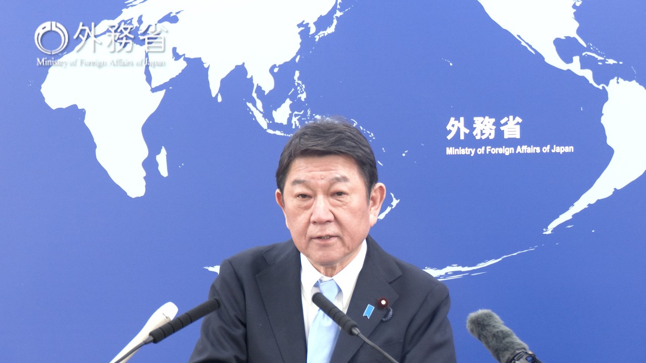 茂木外務大臣 就任記者会見（令和8年2月19日）