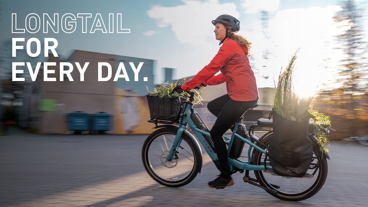 VERSATILITY FOR EVERY DAY | Longtail Hybrid - CUBE Bikes Official