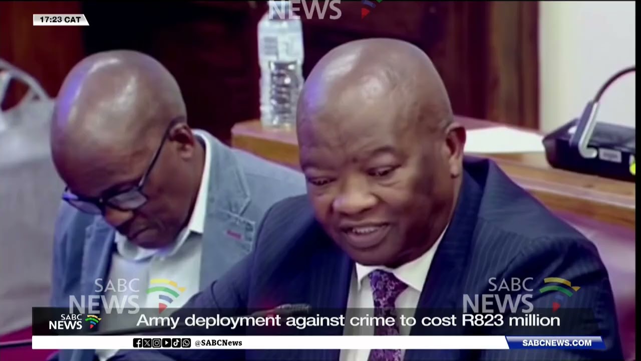 Army deployment against crime to cost R823 million