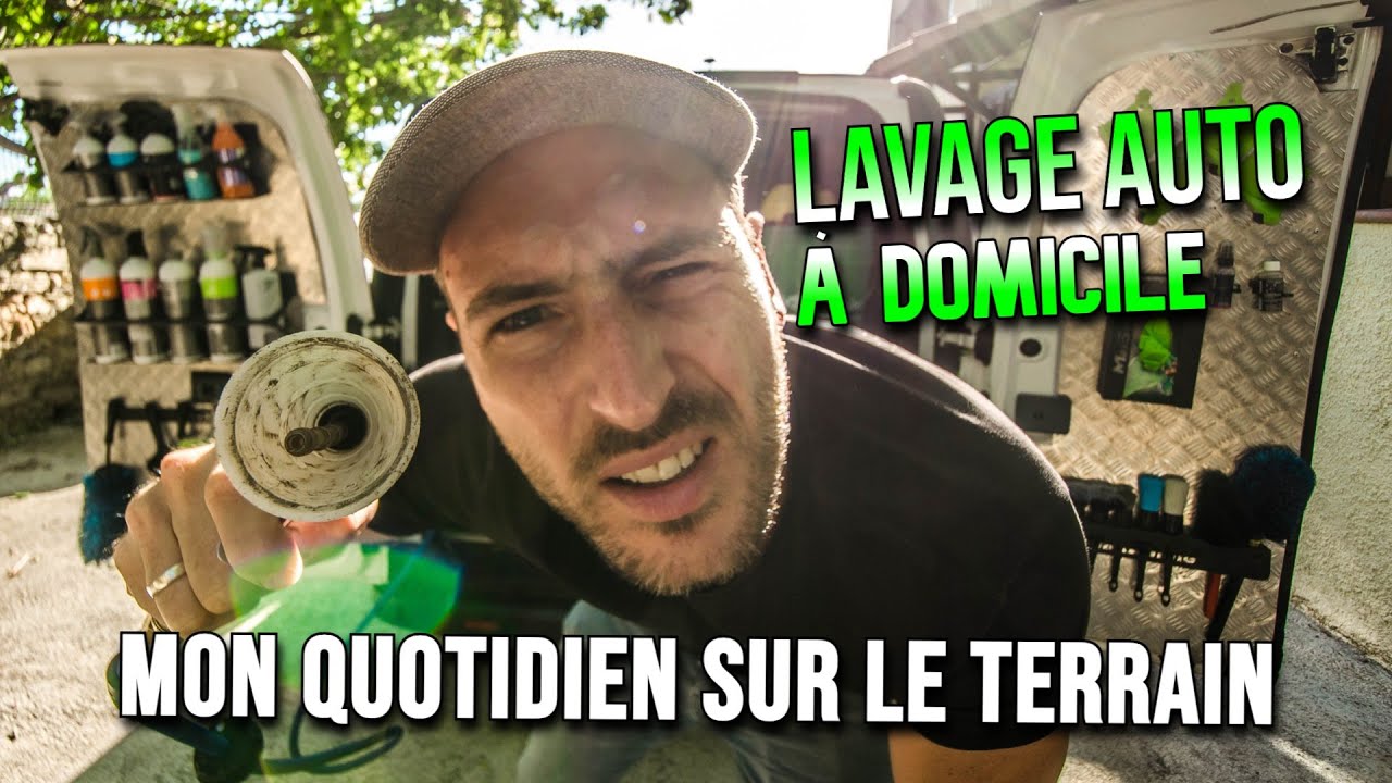 UNE SEMAINE DANS MON BUSINESS DE LAVAGE AUTO À DOMICILE – Vlog immersion sur le terrain