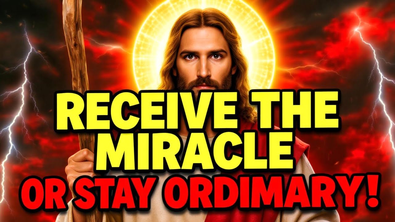 🛑 GOD SAYS;- RECEIVE THE MIRACLE OR STAY ORDINARY...| GOD'S MESSAGE FOR YOU TODAY | Ep~ 219