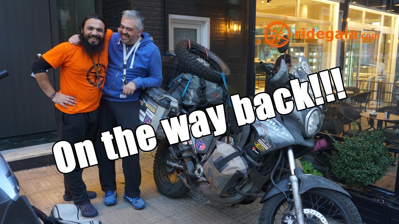 Ep 99 - On the way back  - Motorcycle Trip Around Europe - Honda Transalp 700