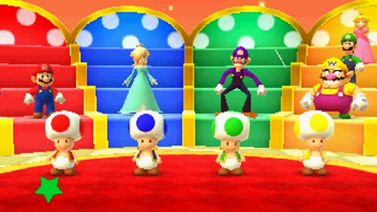 Mario Party Star Rush - Toad Scramble - World 3-1
