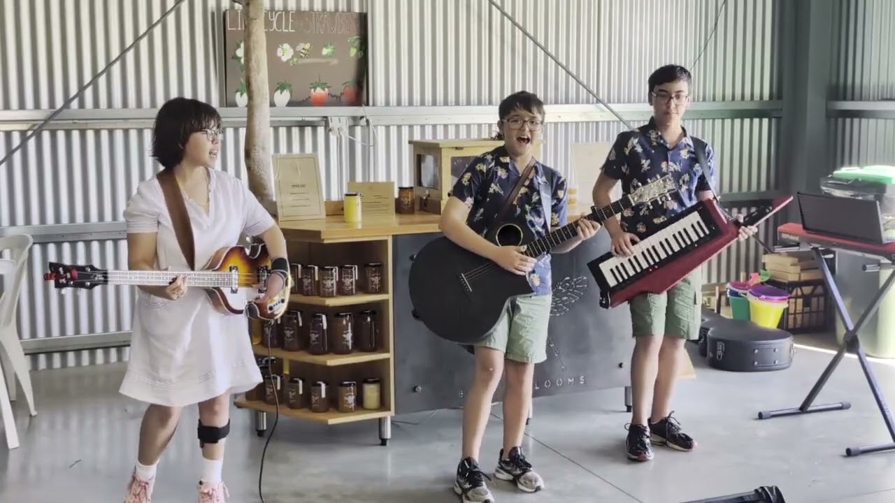 Little Riverina Band at Bidgee Strawberries and Cream