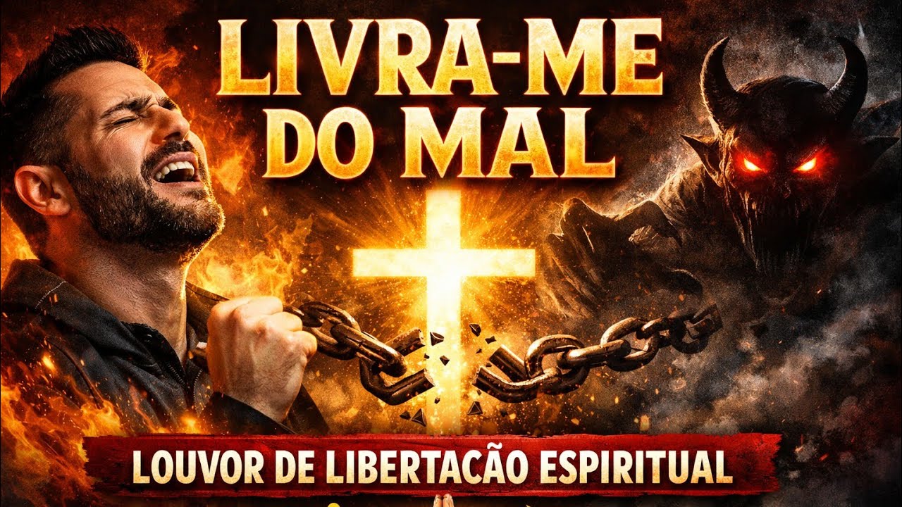 🔥 LIVRA-ME DO MAL | Louvor Forte de Libertação Espiritual 🙏 Quebra de Correntes e Proteção de Deus