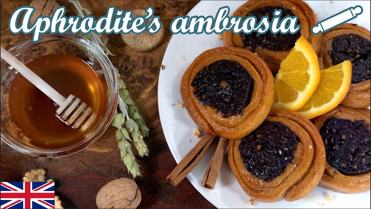 Cocoa-Hearted Syrup Pastries with Olive oil & Honey