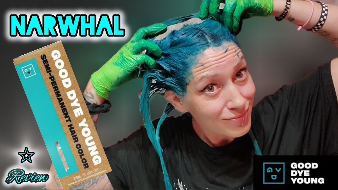 Hair Dye Review! FULL PIGMENT NARWHAL from GOOD DYE YOUNG!