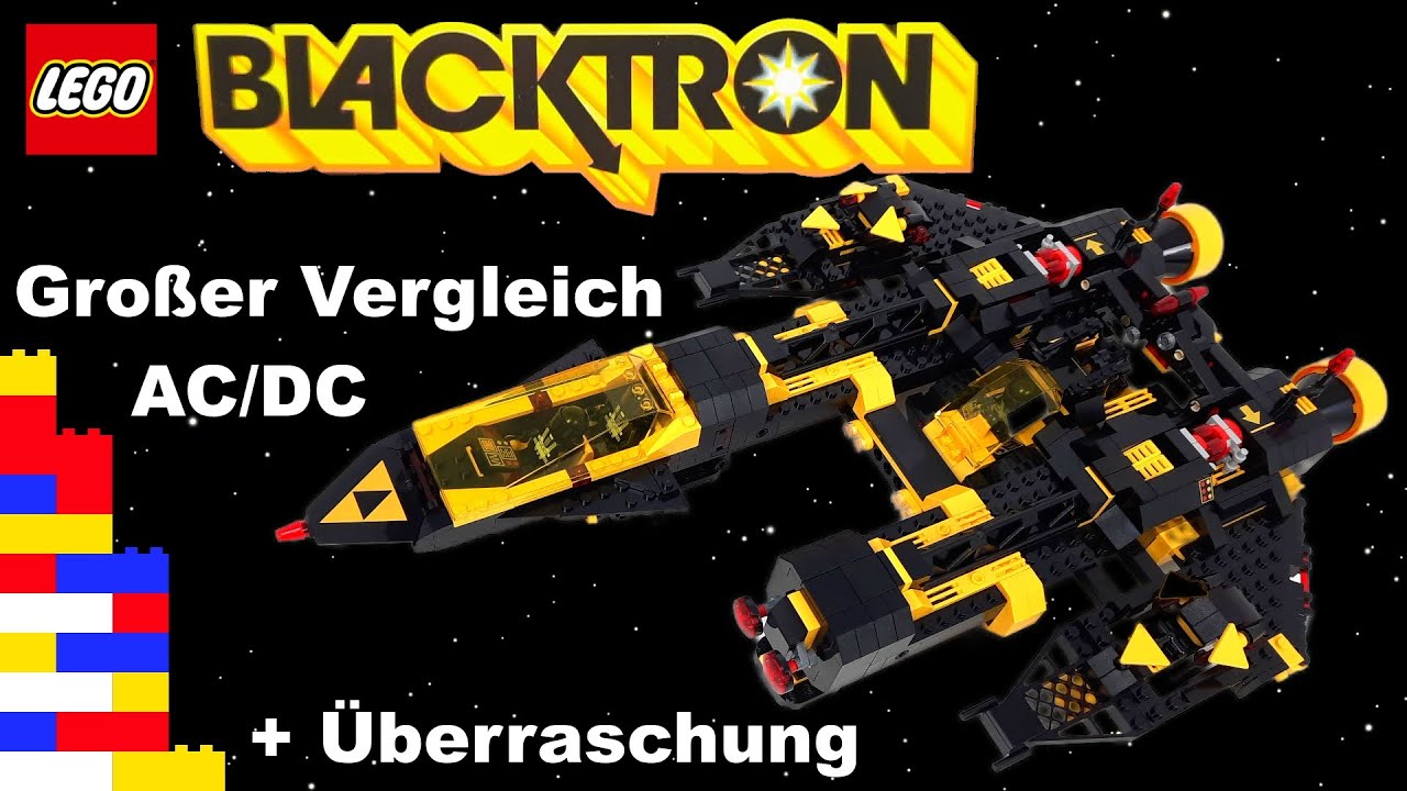 Großer Vergleich, AC/DC und eine tolle Überraschung. LEGO® 10355 Blacktron Renegade [Review]