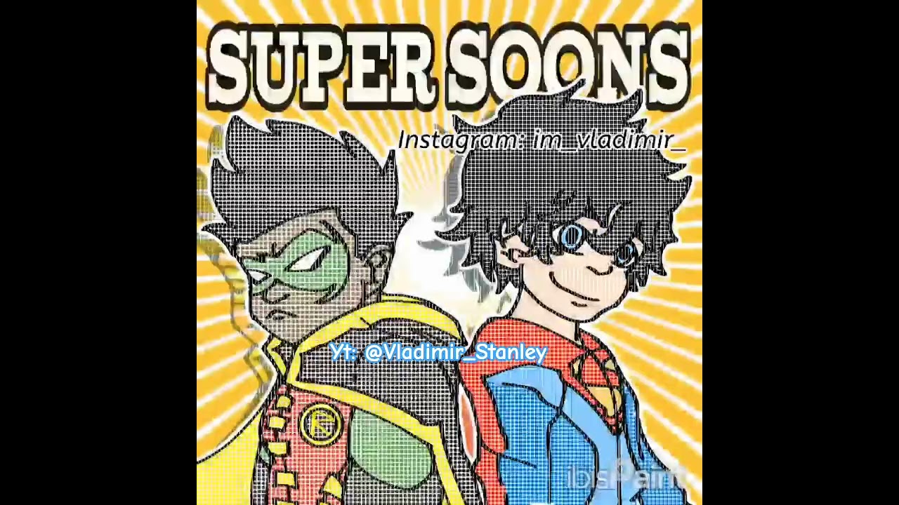 #speedpaint #supersons #damianwayne #jonkent #robin #superboy #dc