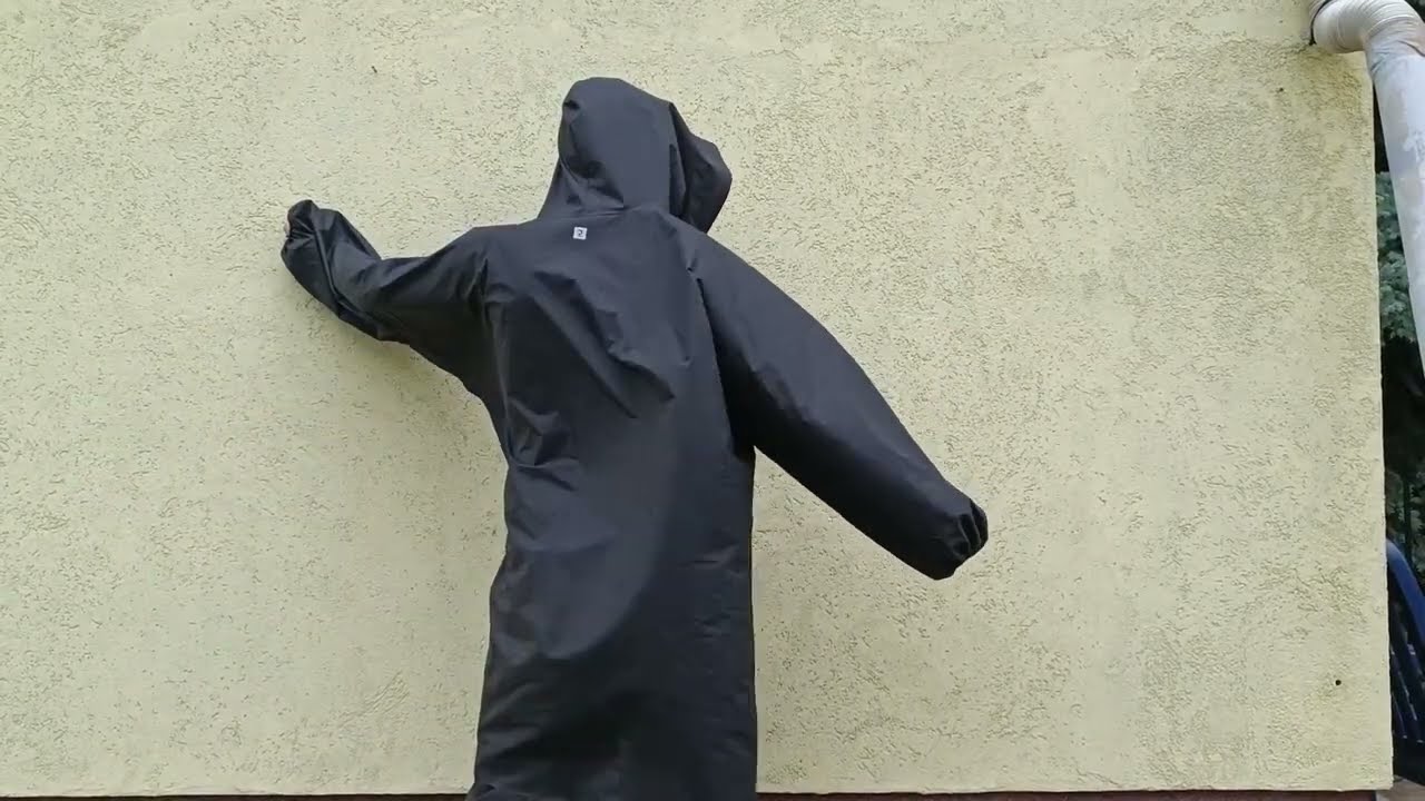 Very Windy Day in Knee Poncho with Shiny Pants, Between the Houses - EP08 Part1 (Full Version)
