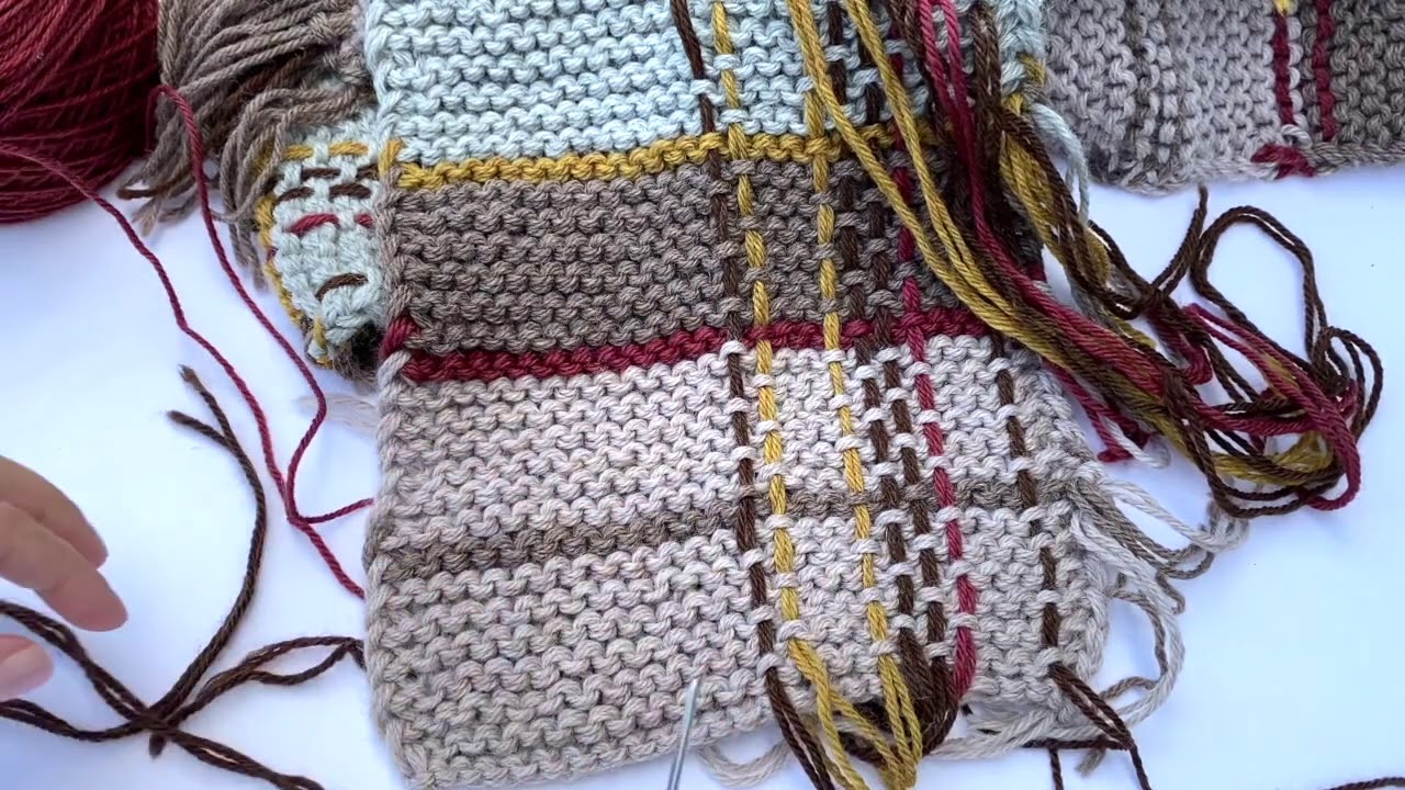 How To Make Tartan/Plaid Knitting