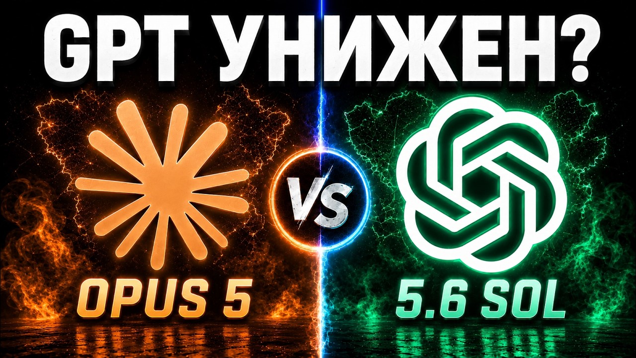 Кто круче в кодинге? Opus 5 против 5.6 Sol