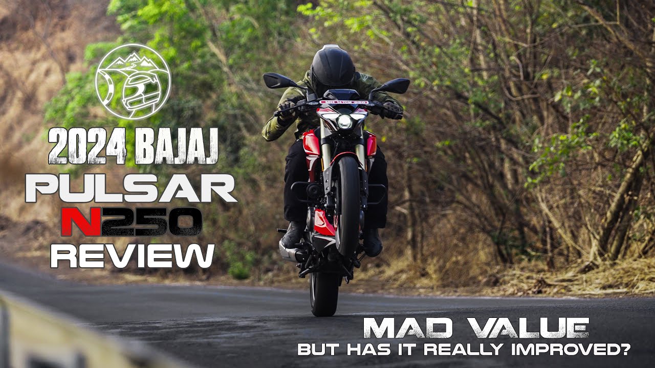 Обзор Bajaj Pulsar N250 2024 года | Безумная ценность! | Сагар Шелдекар Официальный