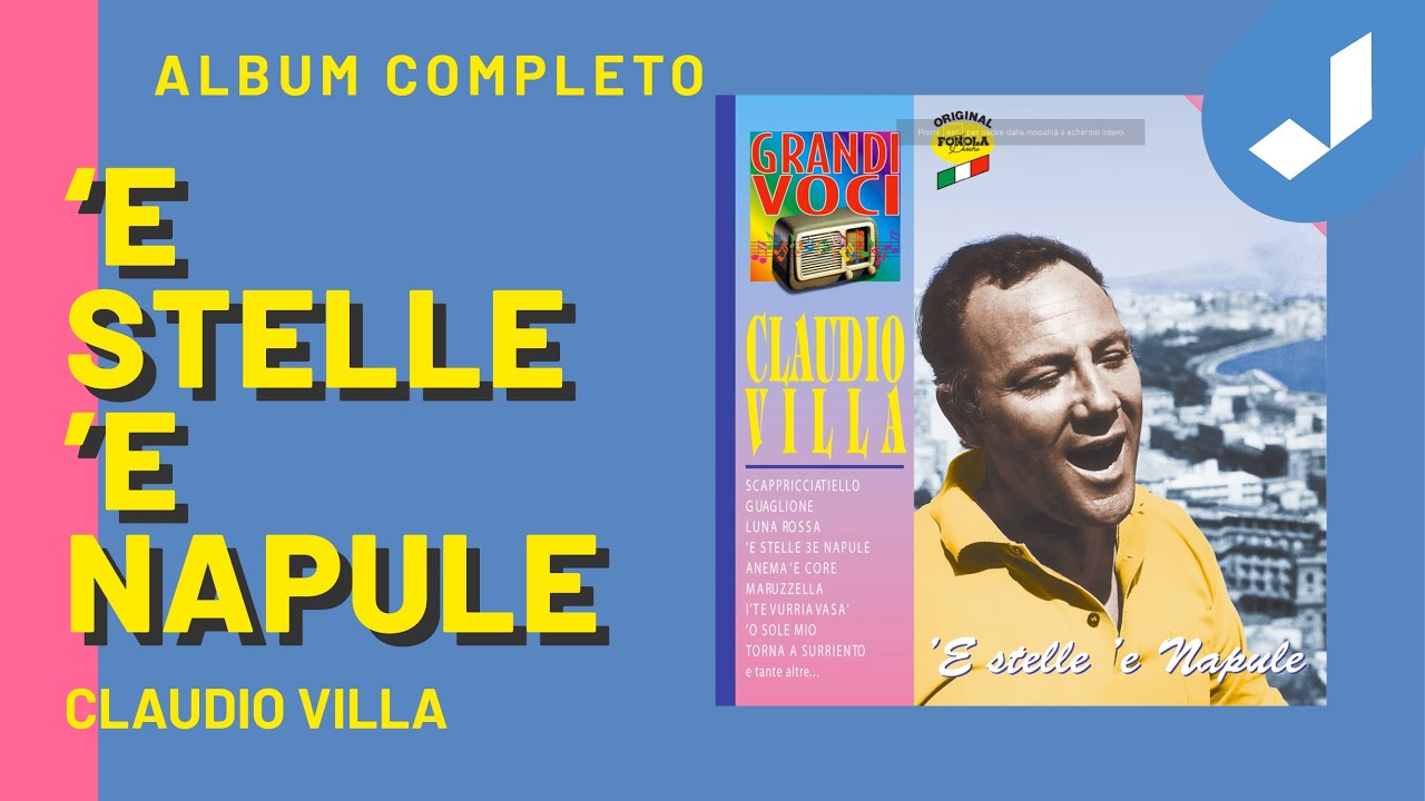 Claudio Villa - 'E stelle e 'Napule (ALBUM COMPLETO)