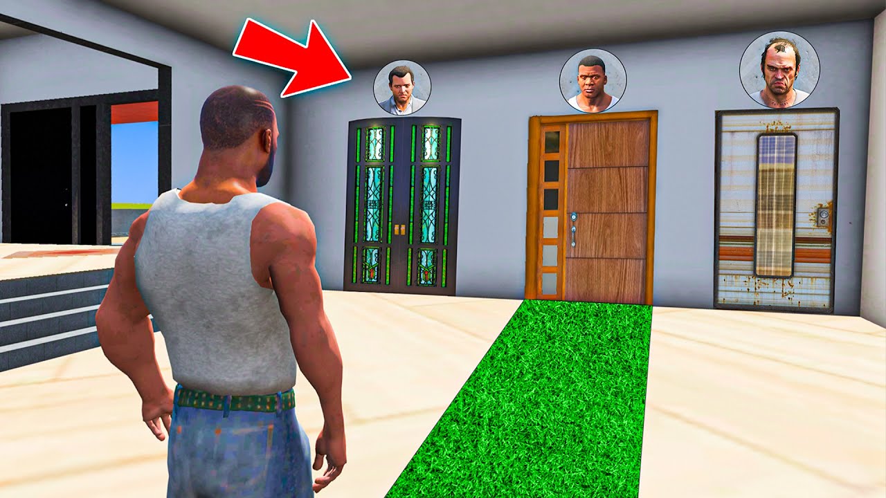 Franklin Found EVERY GTA 5 Character’s Hidden Room in Indian Bike Driving 3D!