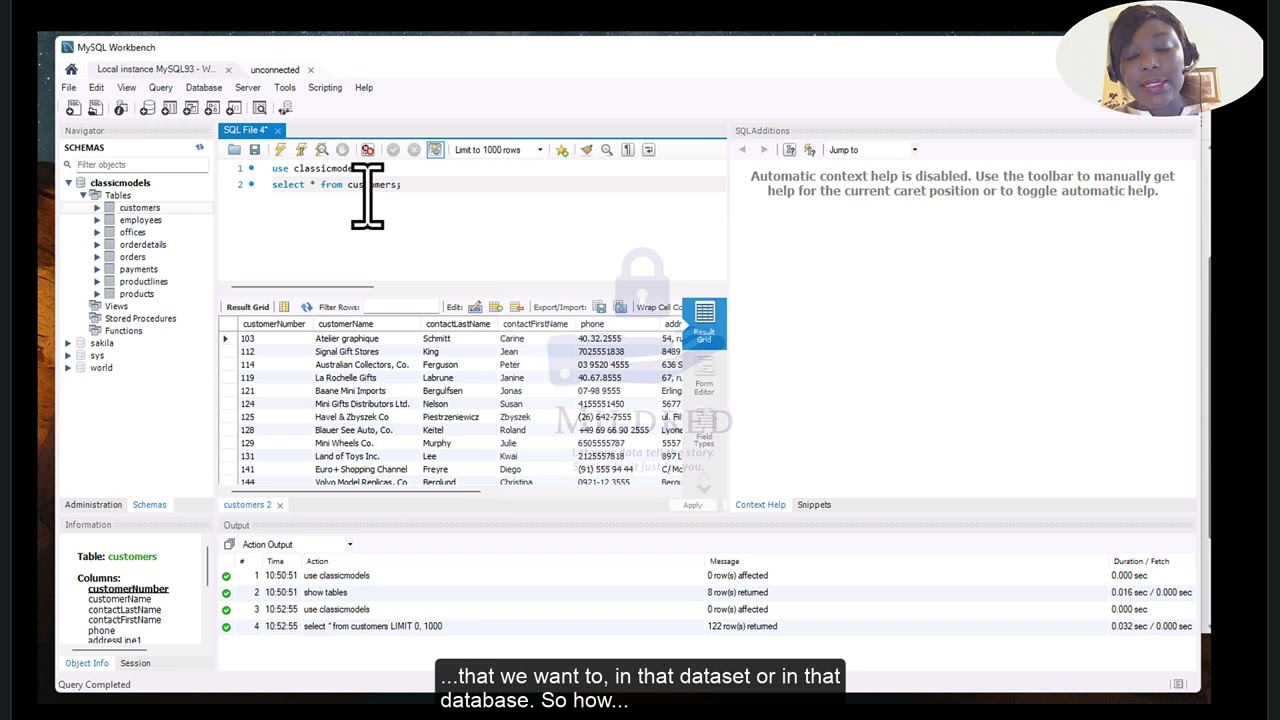 Week 1- Lesson 1: Querying Data