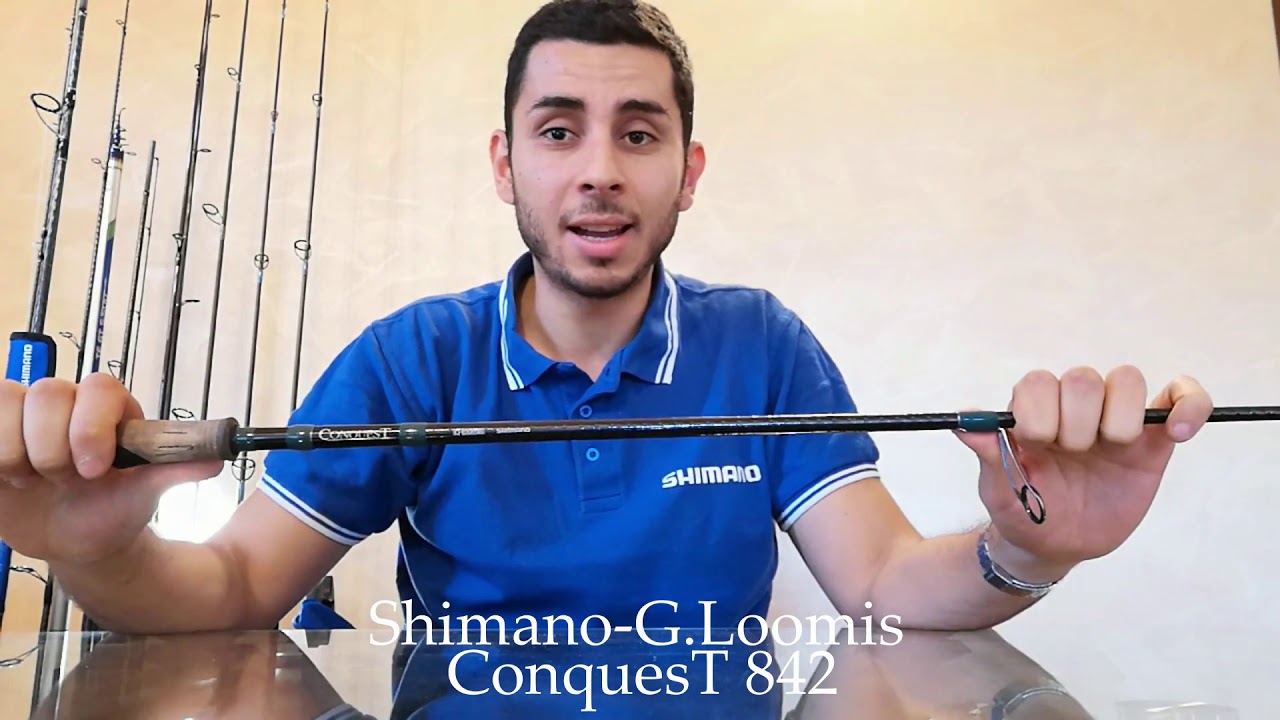 Presentazione Shimano G.Loomis Conquest 842 caratteristiche costruttive