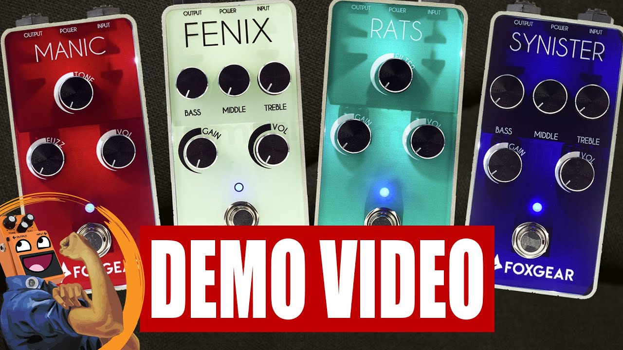 FOX GEAR FENIX , MANIC , SYNISTER and RATS  DEMO
