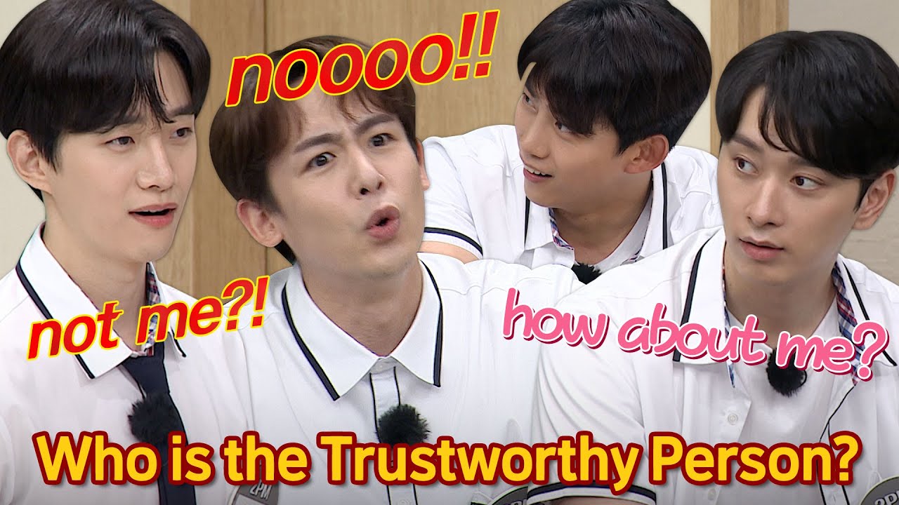 Who is the Trustworthy Person in 2PM?🤔