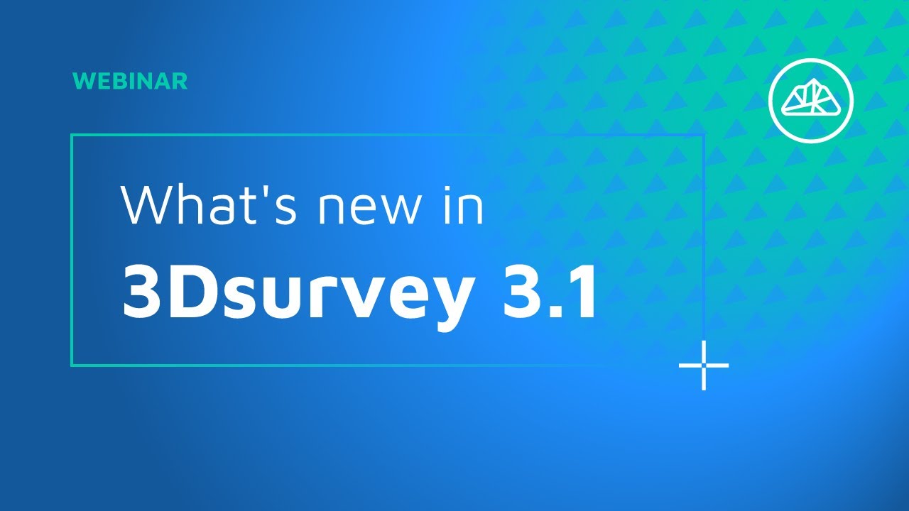 Webinar: What's new in 3Dsurvey 3.1