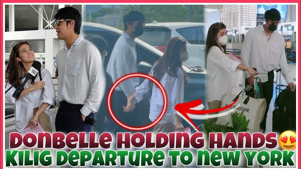 DONBELLE SWEET DEPARTURE GOING TO NEW YORK for BEYOND THE STAR CONCERT- Safe flight mga beh!